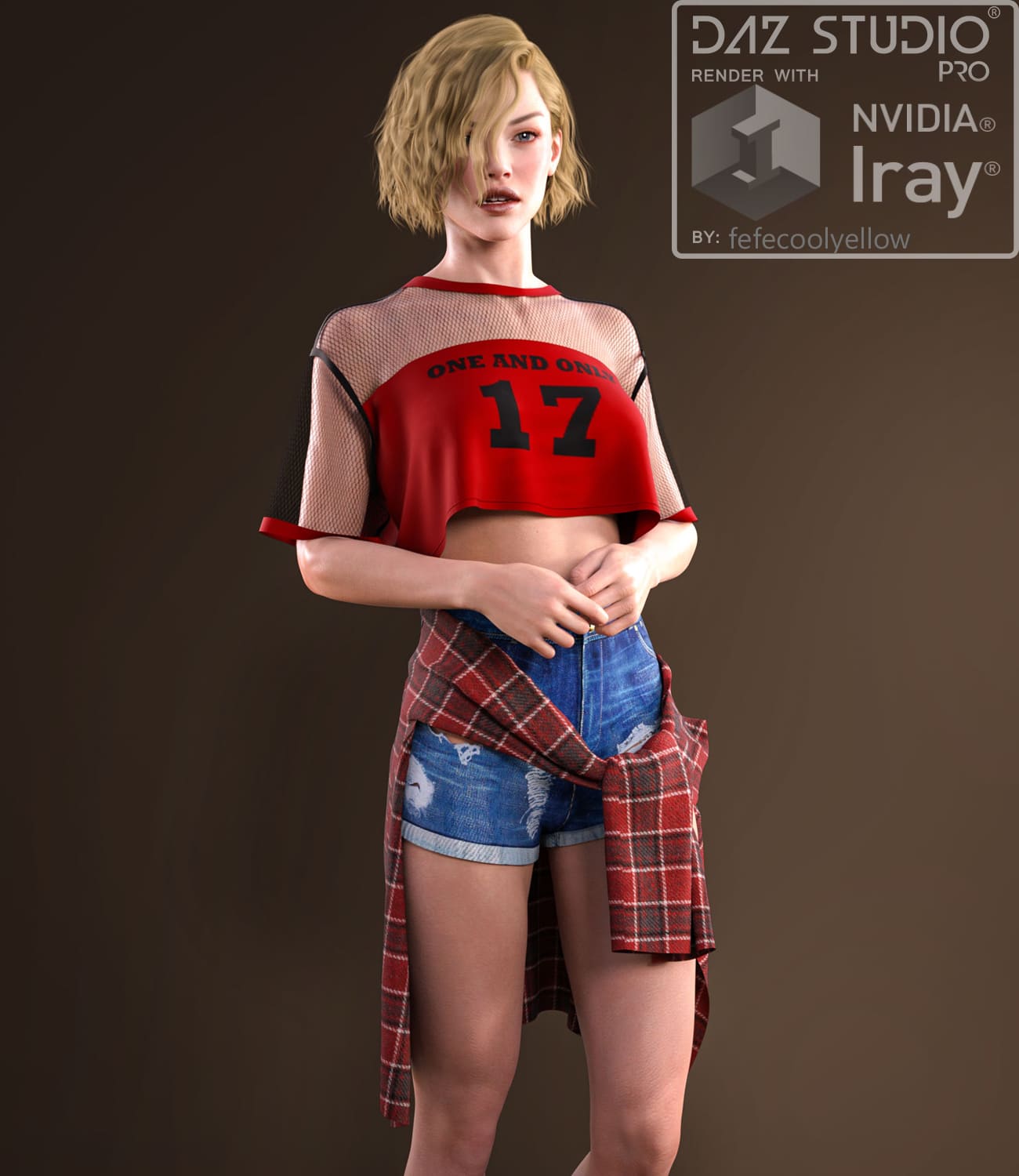 Street Fashion dForce outfit for G8F_DAZ3D下载站