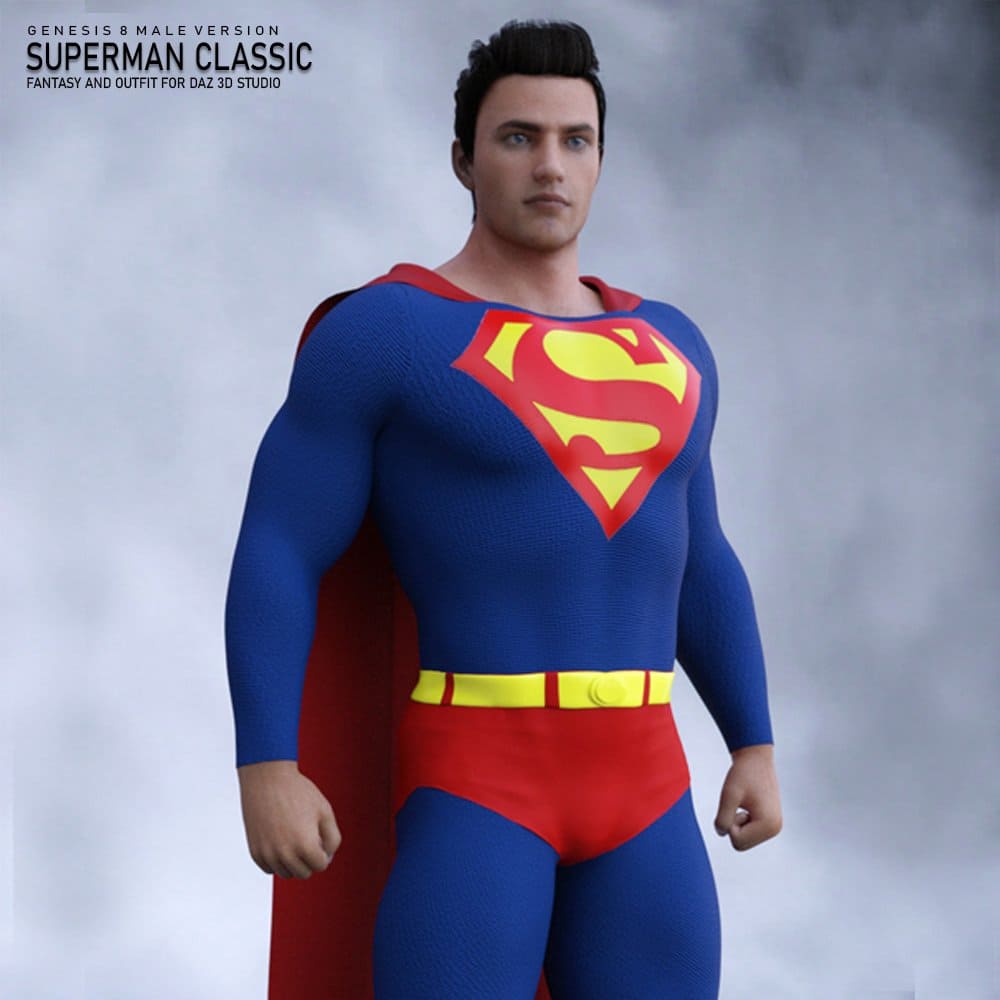Superman Classic For G8M_DAZ3D下载站