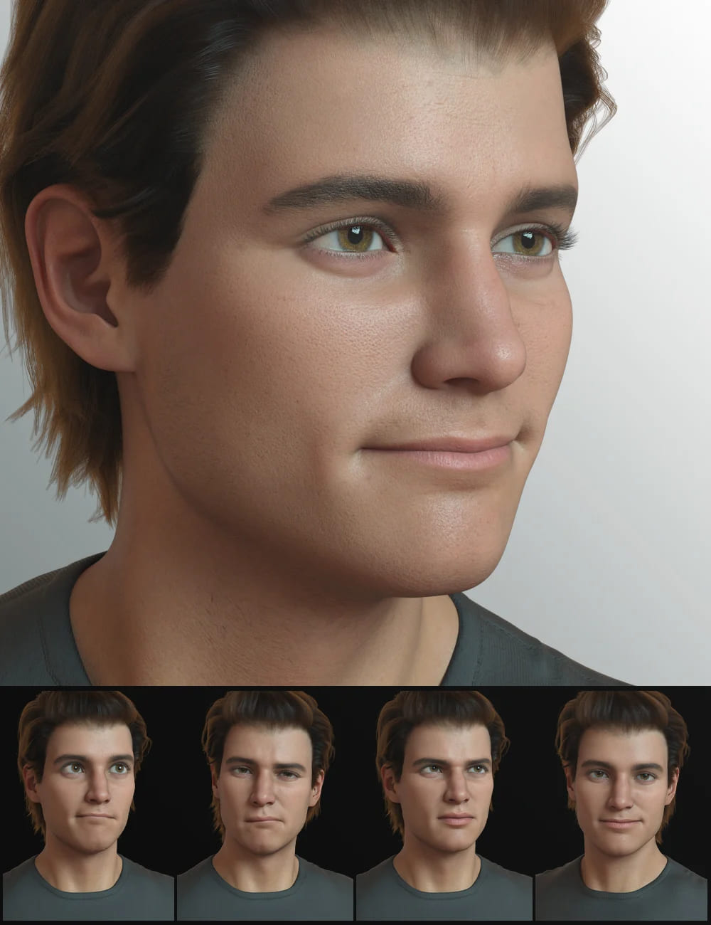 The Expression Collection for Michael 8.1_DAZ3D下载站