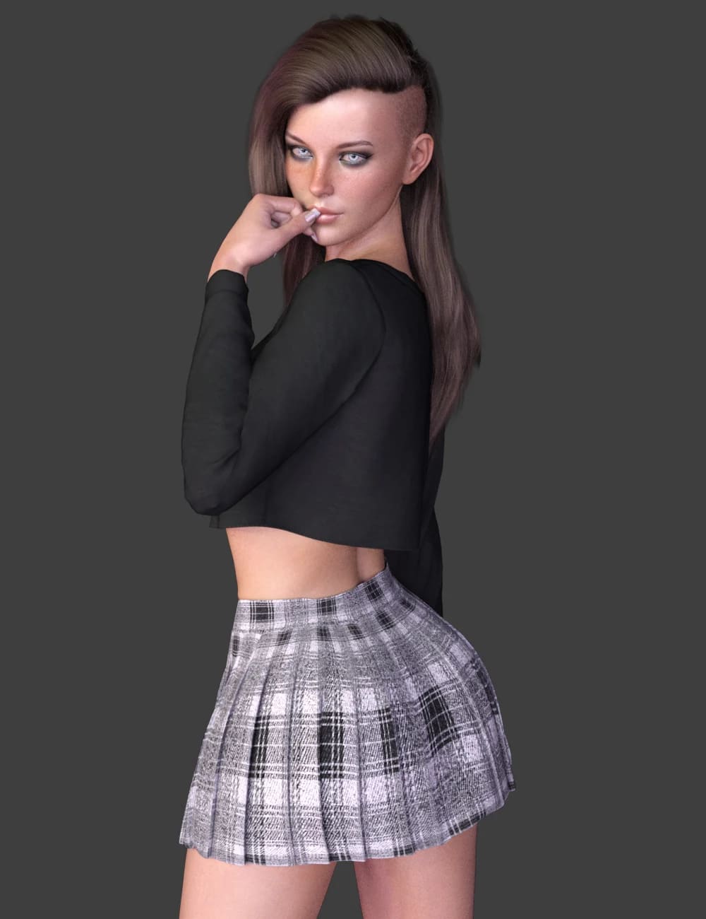 X-Fashion Girl Collection for Genesis 8 Females_DAZ3D下载站