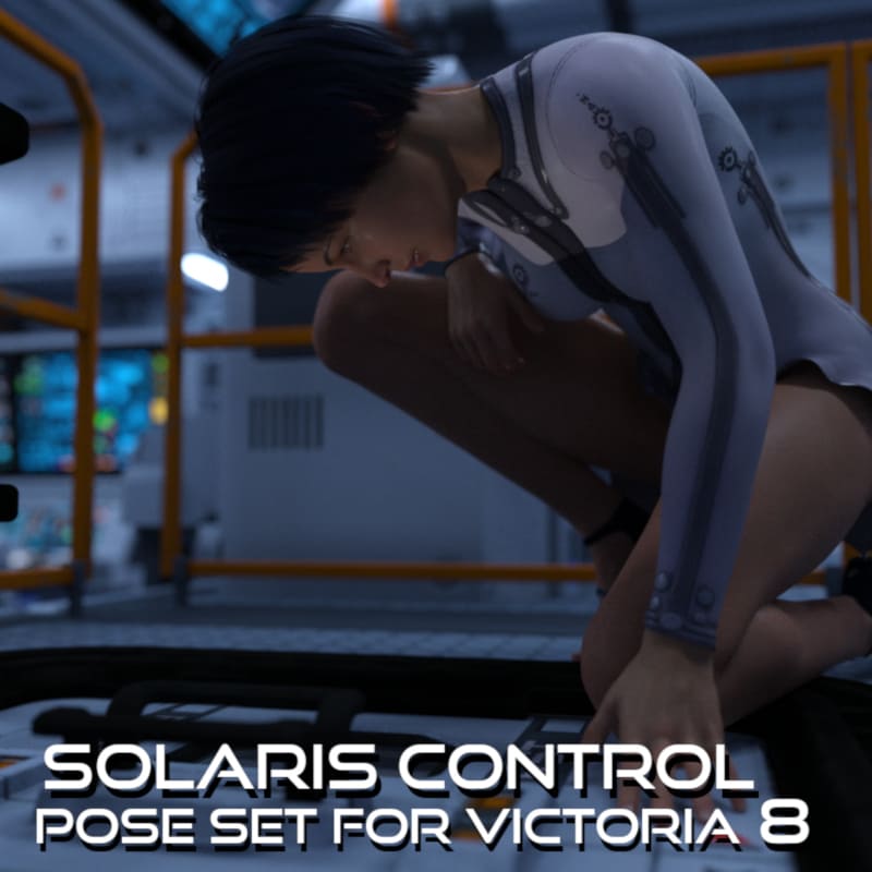 Crew Of Solaris: Control Cabin For V8_DAZ3D下载站
