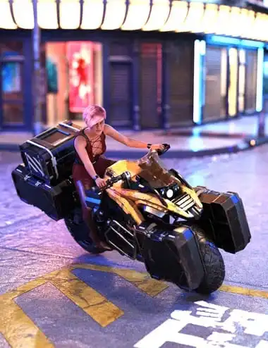 Cyberpunk Motorcycle_DAZ3DDL