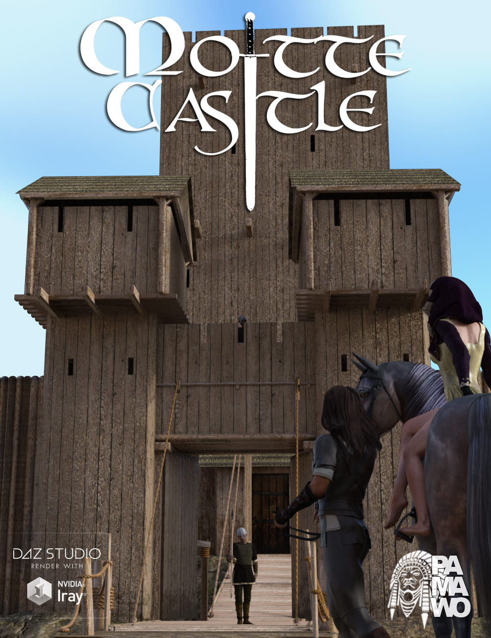 Motte Castle_DAZ3DDL