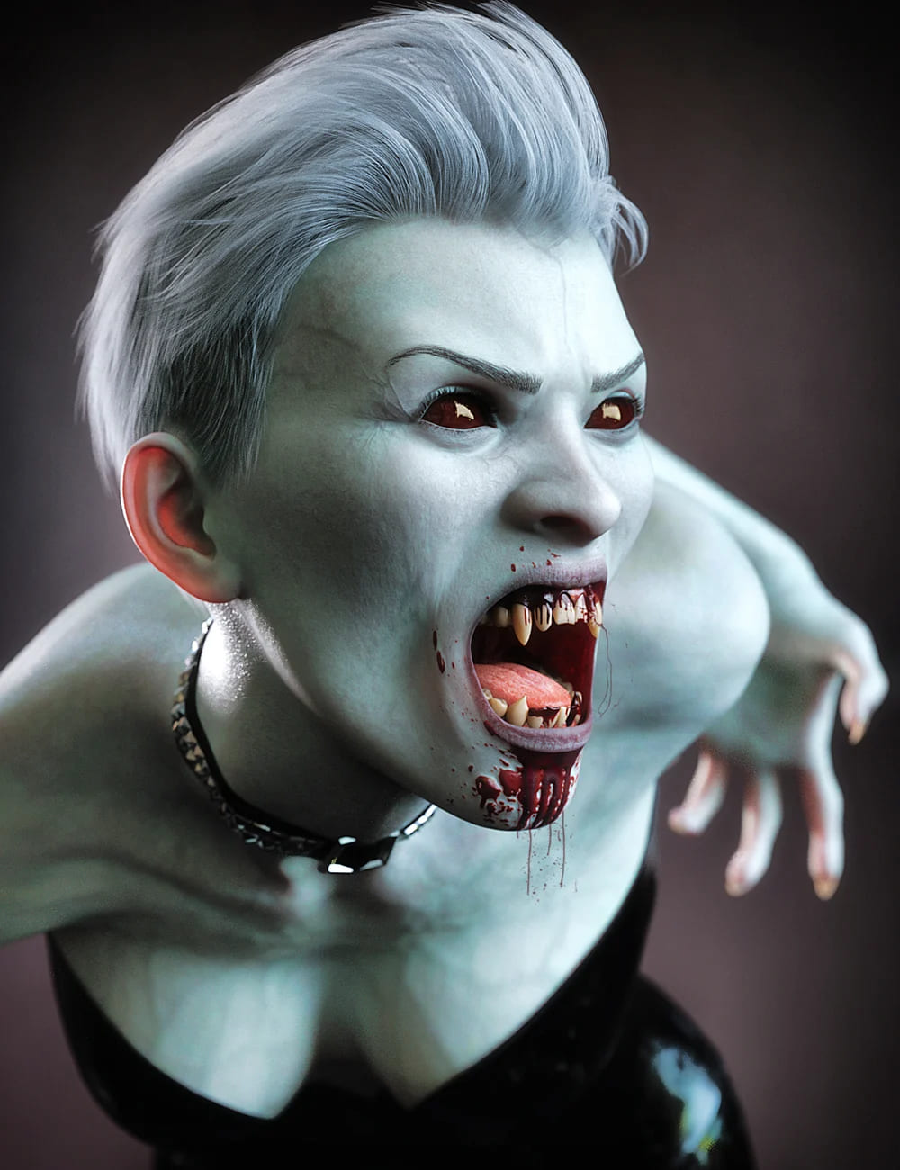 Neferata Vampire HD for Genesis 8.1 Female_DAZ3D下载站