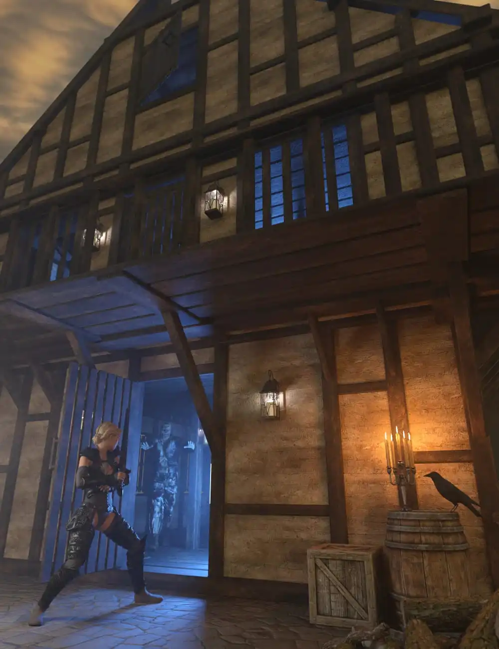 Timber Framed Houses 1_DAZ3DDL