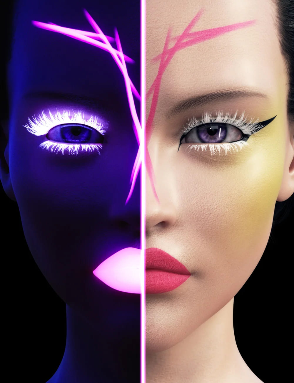 Ultra Bright Makeup for Genesis 8 Female_DAZ3DDL