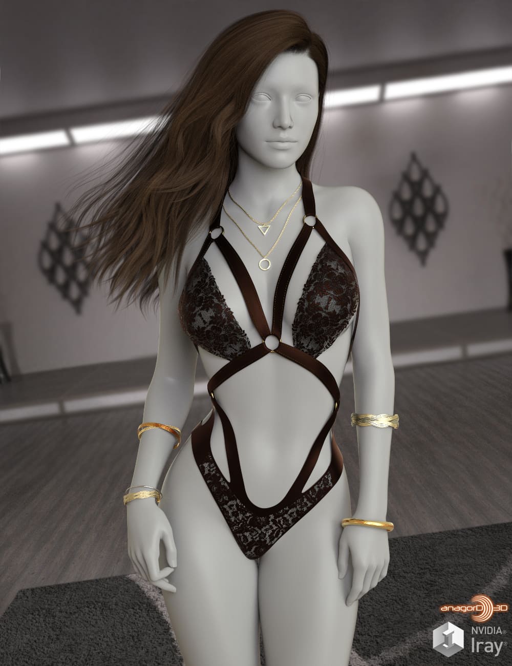 VERSUS – Fused II Outfit for Genesis 8.1 Females_DAZ3D下载站