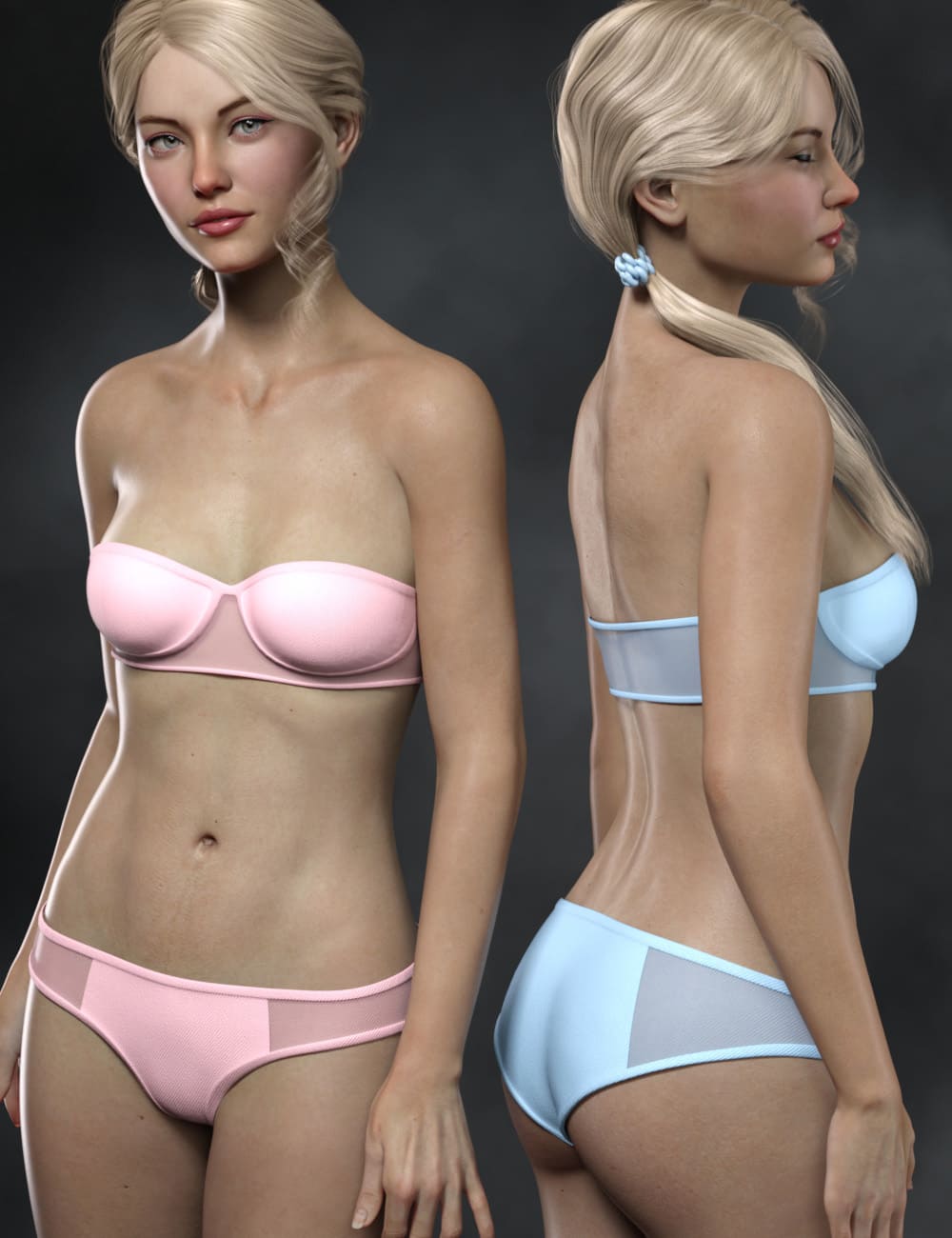 Ciel Bikini for Genesis 8 and 8.1 Females_DAZ3D下载站