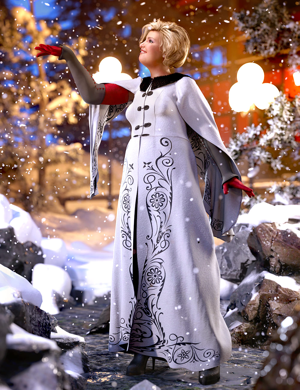 dForce Winter Splendor Outfit for Genesis 8 Females_DAZ3DDL
