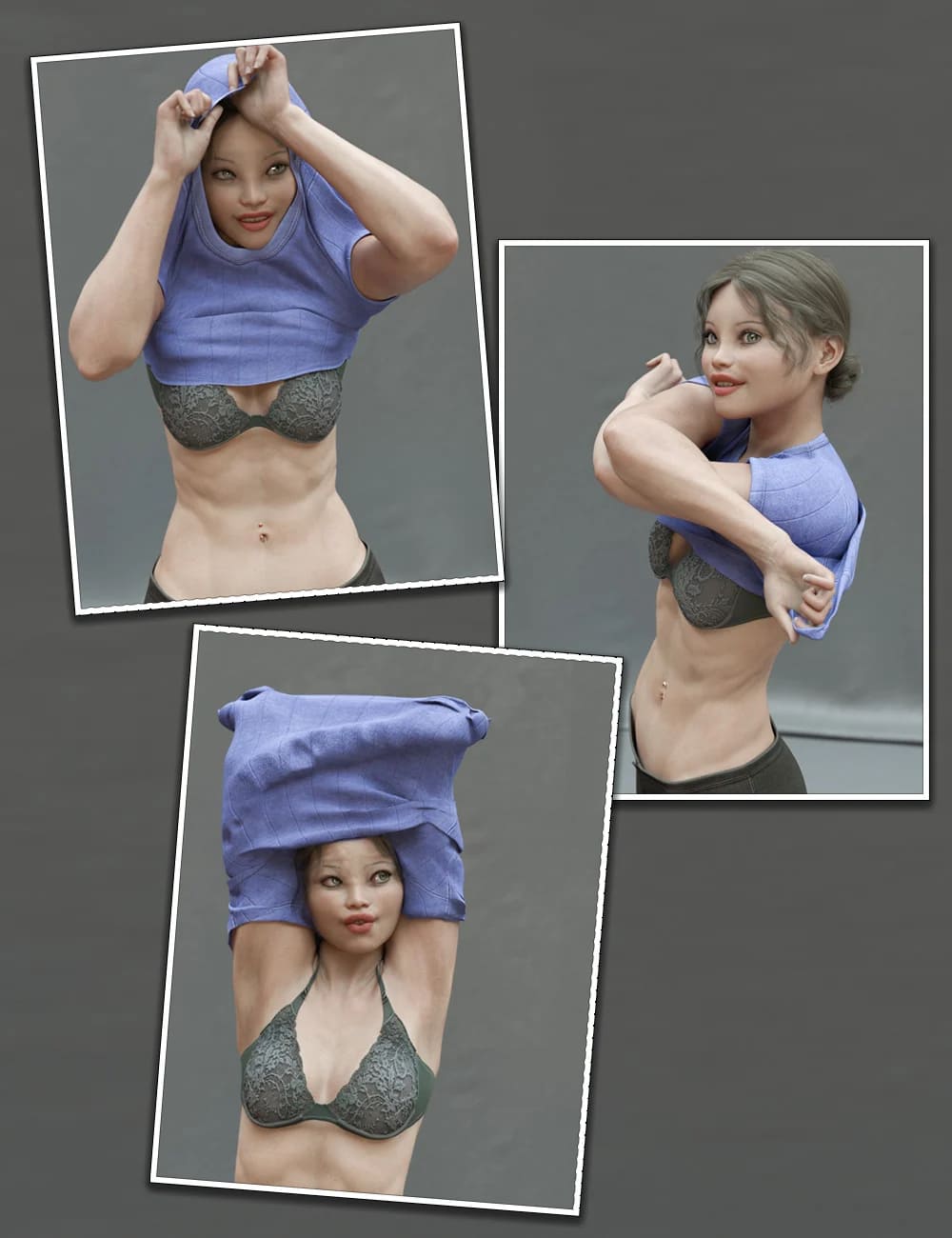Everyday 2 Undress Poses and Clothes for Genesis 8 Female(s) (Update 2020-08-24)_DAZ3DDL
