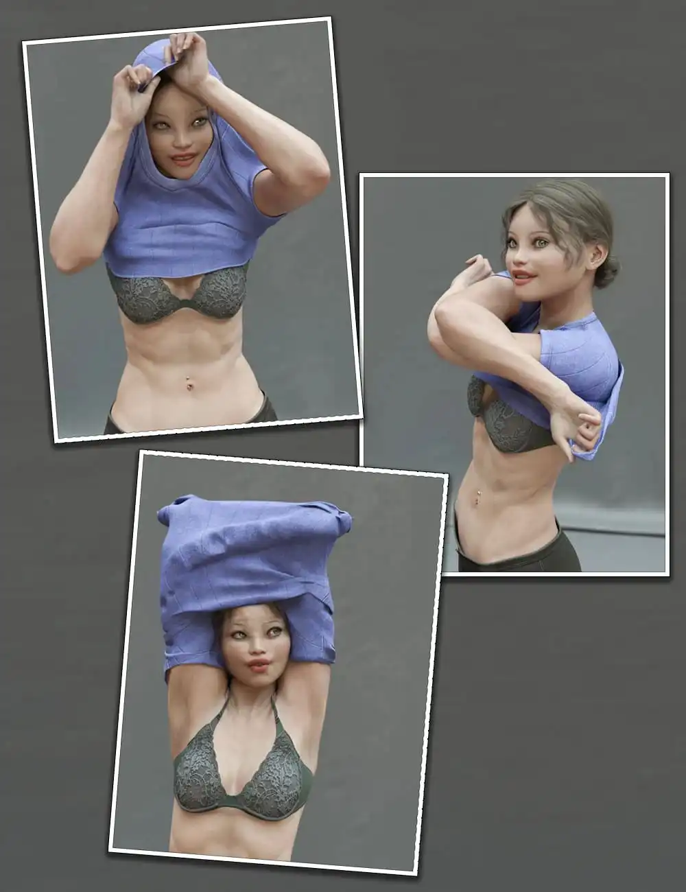 Everyday 2 Undress Poses and Clothes for Genesis 8 Female(s) (Update 2020-08-24)_DAZ3DDL