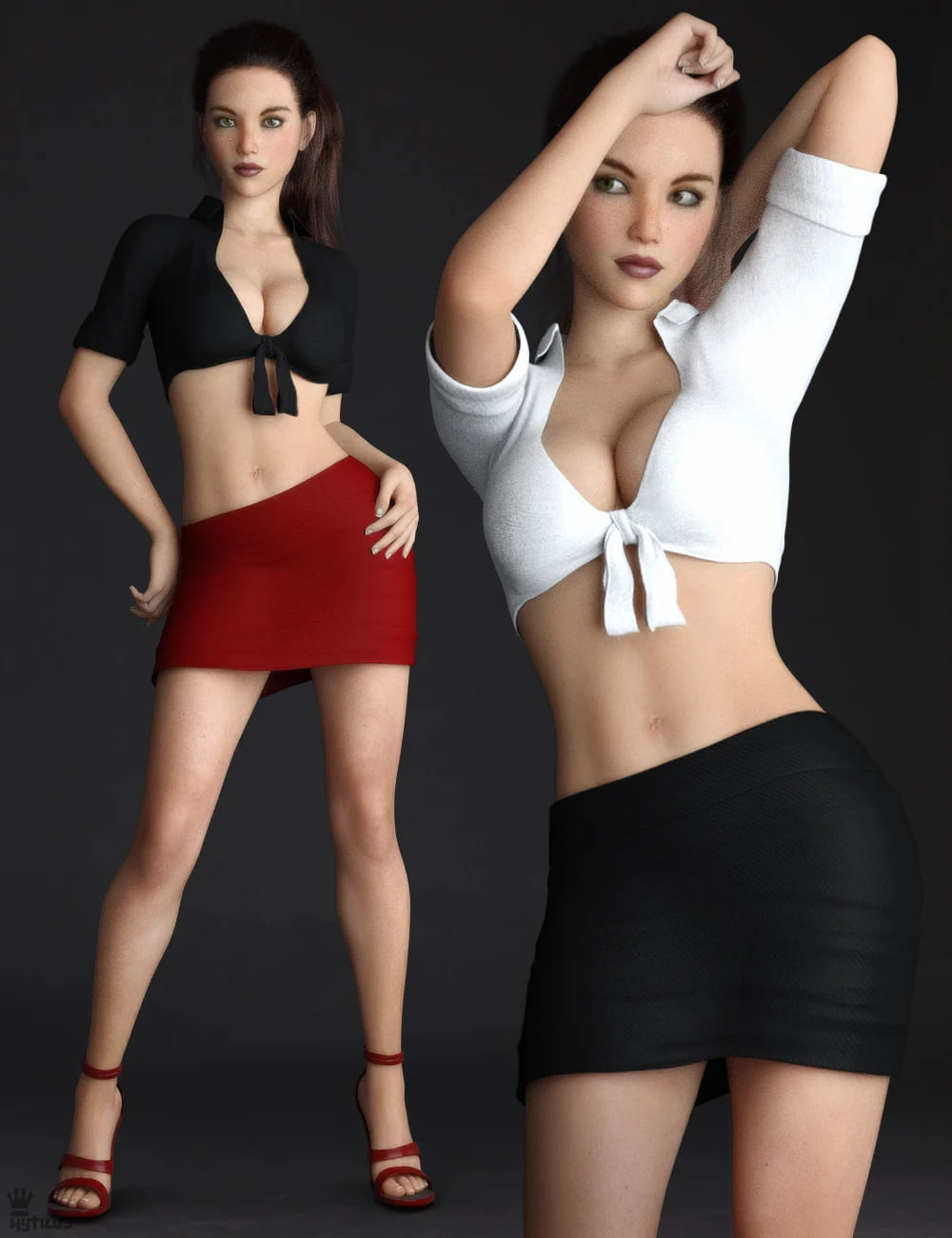 Home Office Outfit for Genesis 8 Females_DAZ3DDL