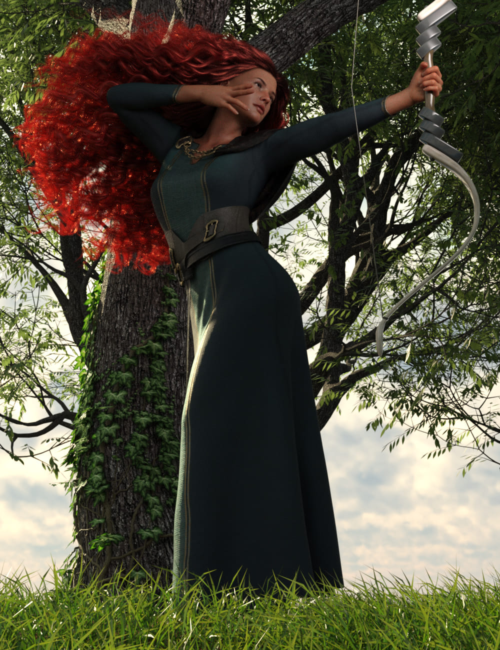 Inspired Poses For Genesis 8 and 8.1 Female_DAZ3DDL