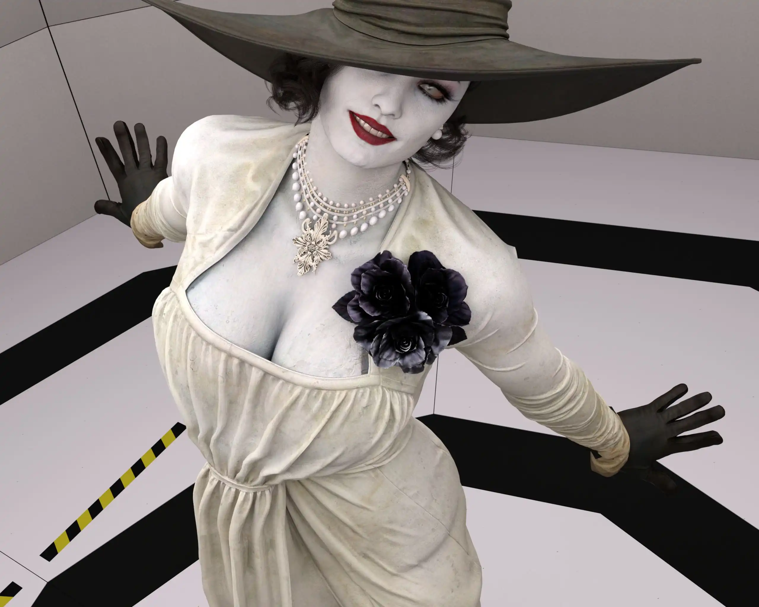Lady Dimitrescu for G8F and G8.1F_DAZ3D下载站
