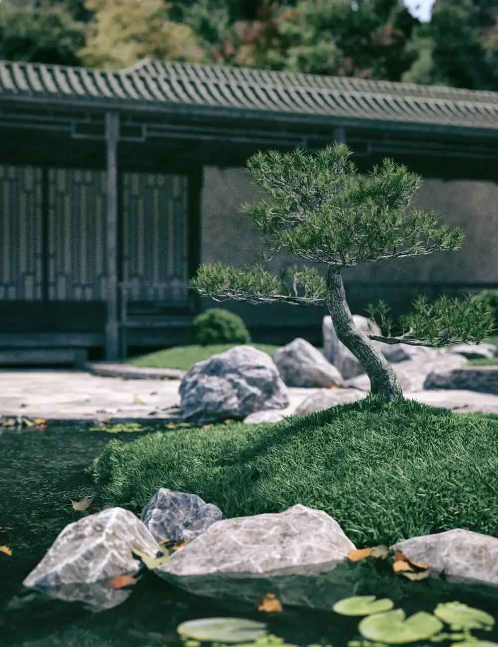 Meditation Gardens_DAZ3D下载站