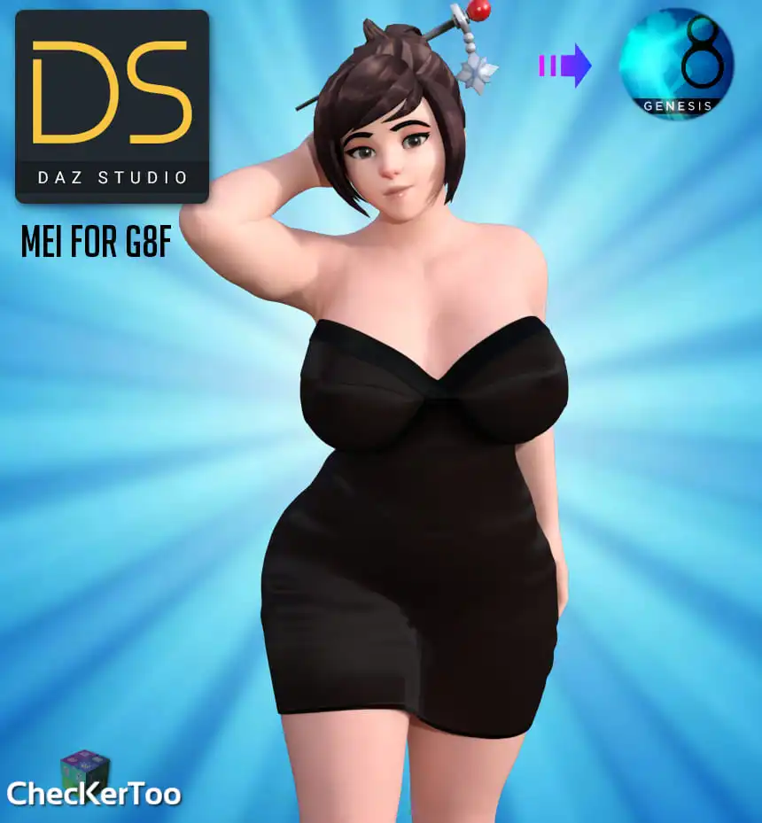 Mei For G8F_DAZ3DDL