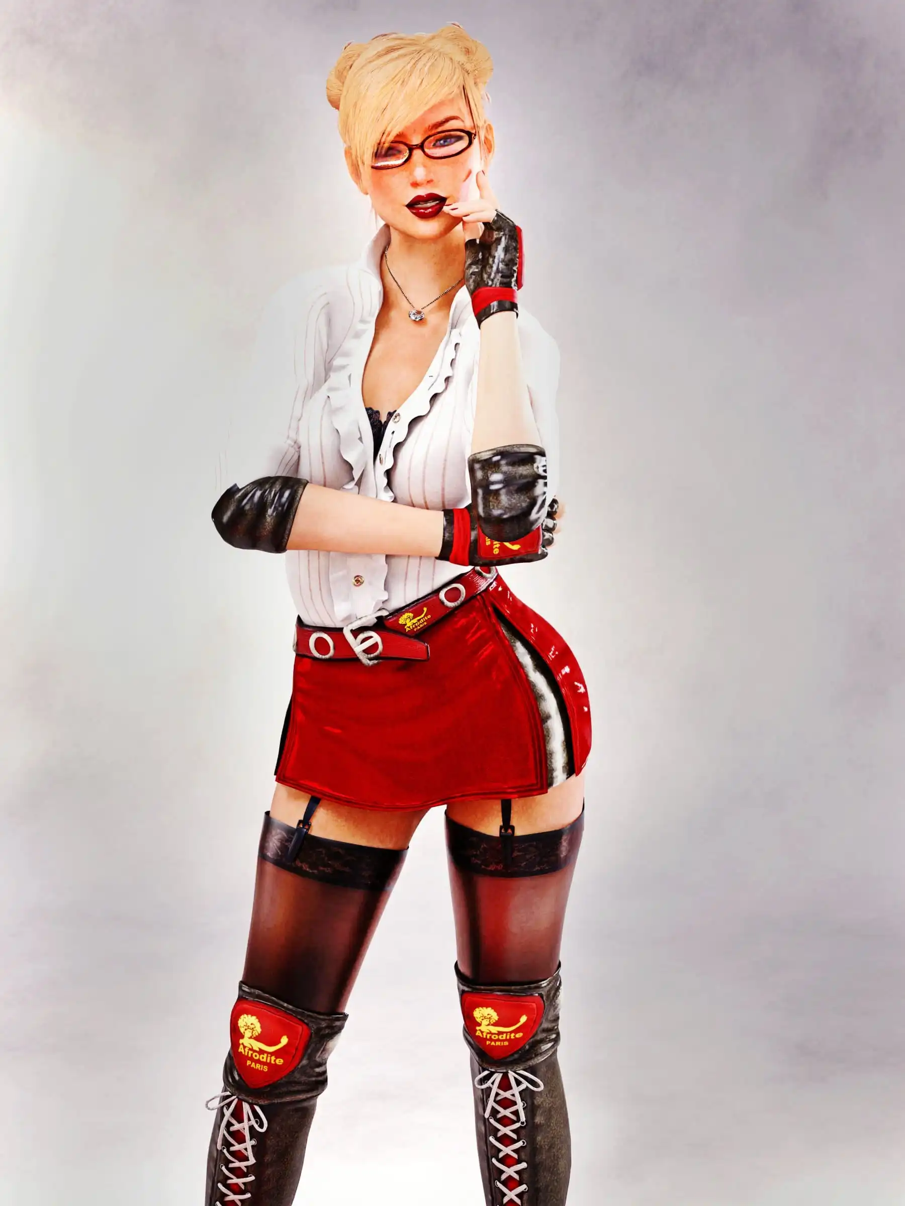 Miss Spencer Outfit For Daz3D G2, G3 and G8 Females_DAZ3DDL