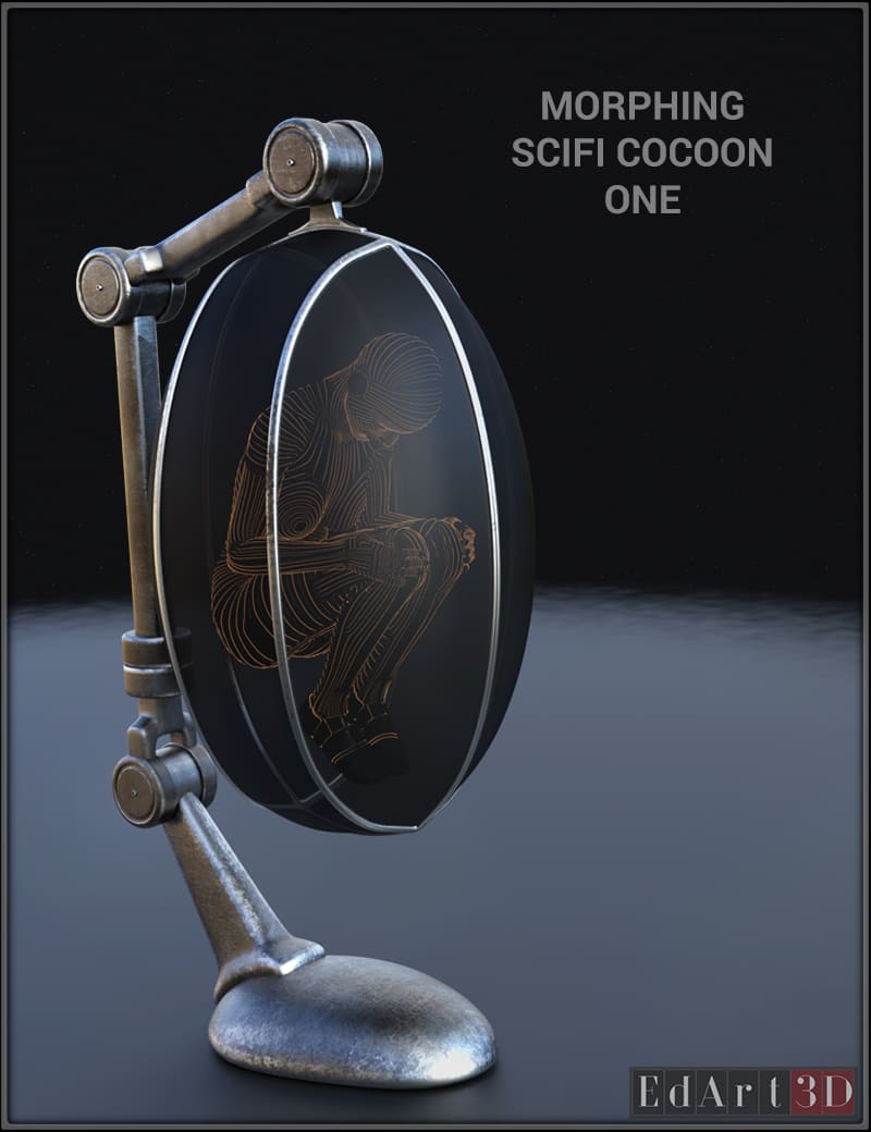 Morphing Scifi Cocoon One_DAZ3DDL