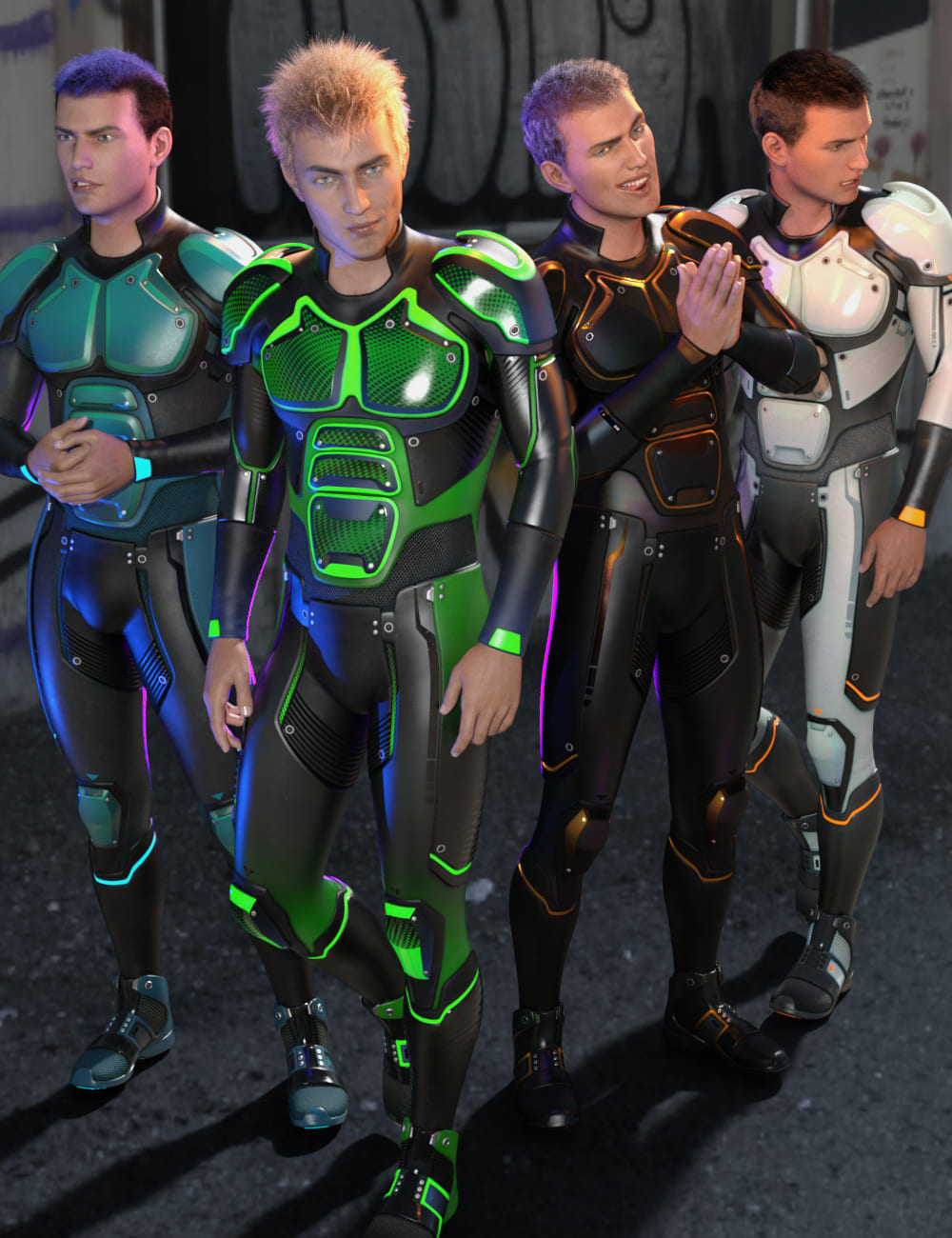 OMNI Suit for Genesis 8 and 8.1 Male_DAZ3DDL