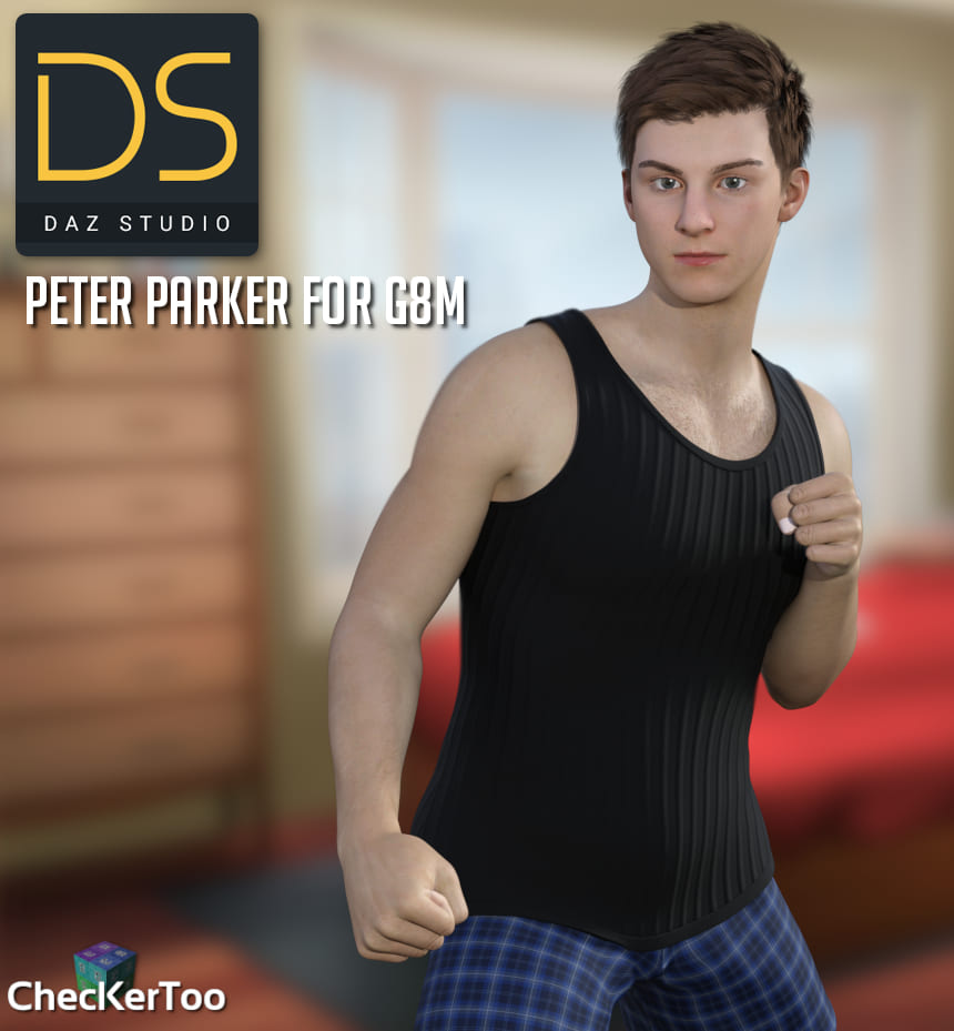 Peter Parker For G8M_DAZ3D下载站