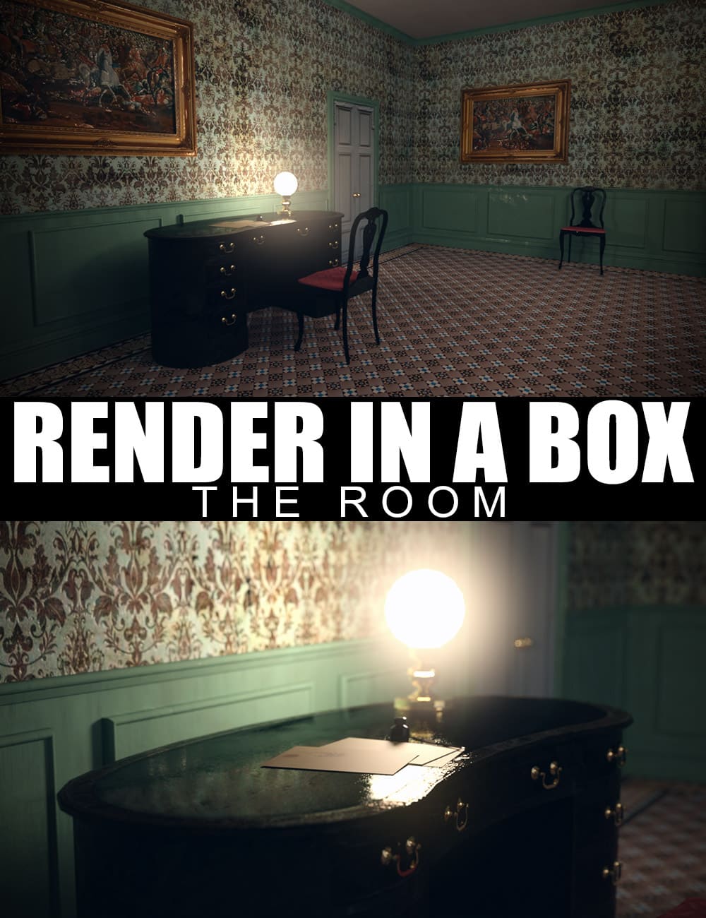 Render In A Box – The Room_DAZ3D下载站