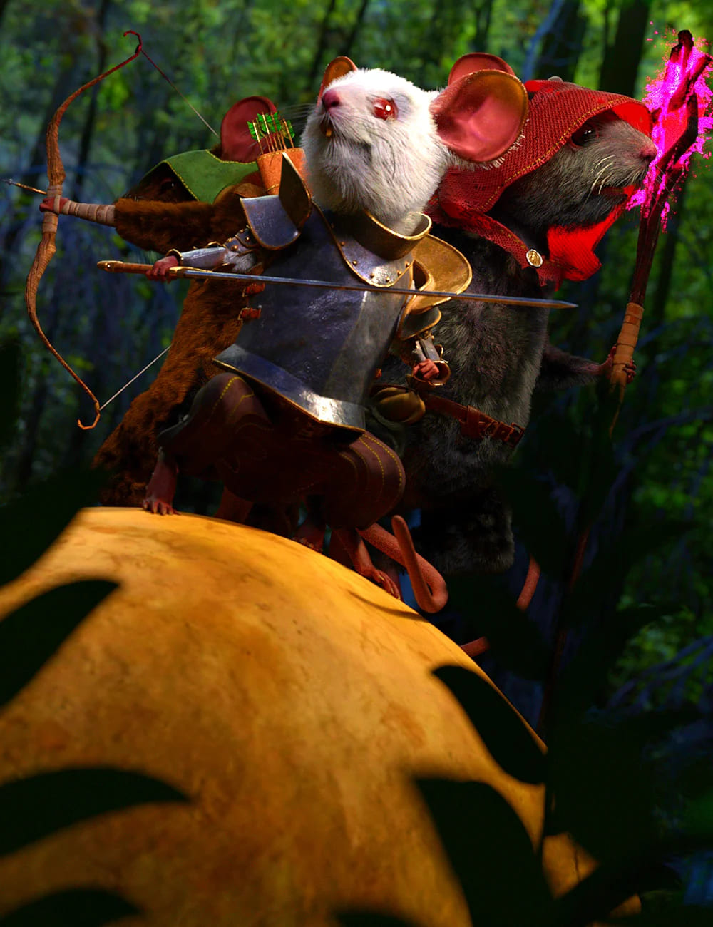 Storybook Mouse for Genesis 8.1 Males_DAZ3D下载站