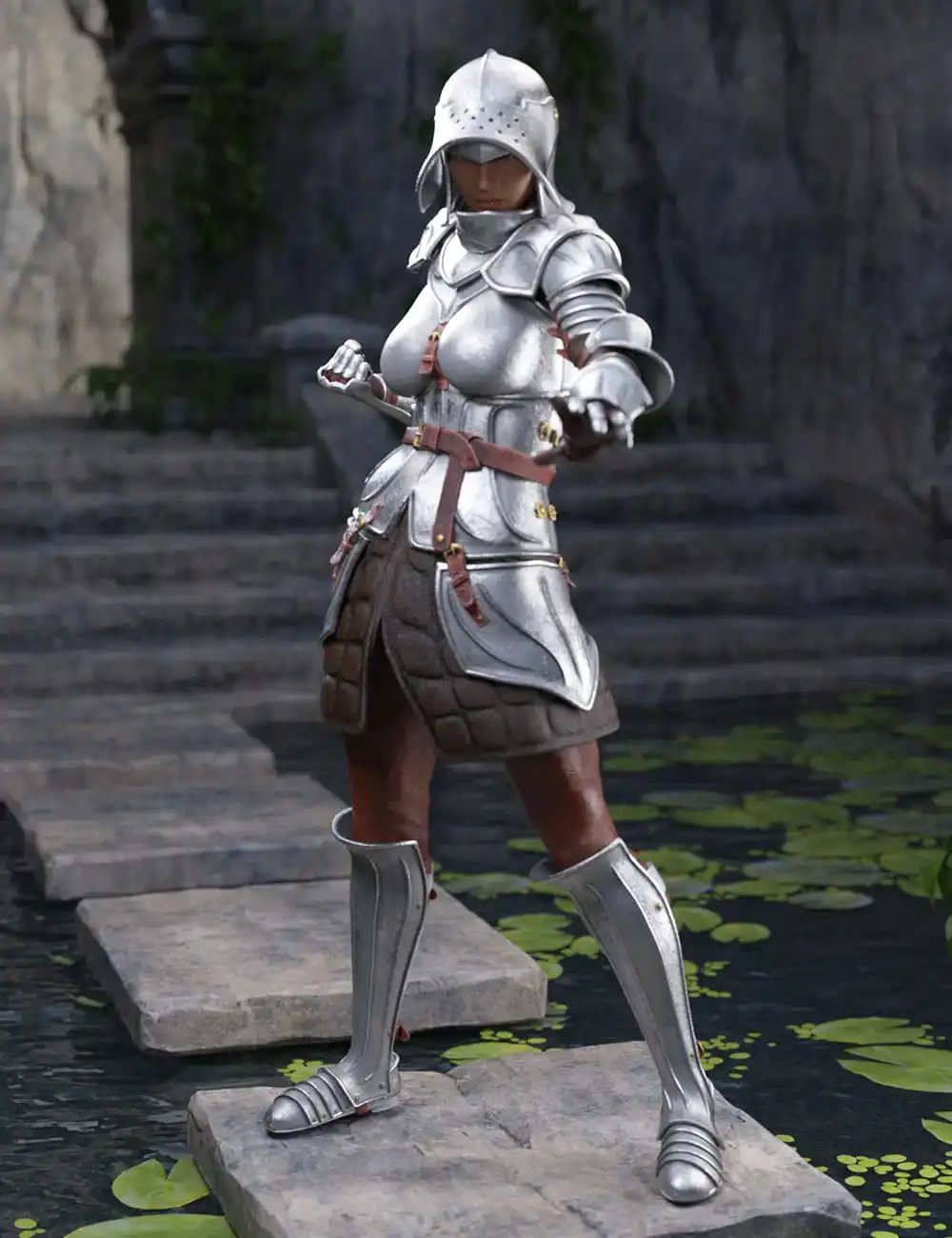 The Western Knight Series 05 for Genesis 8 Females_DAZ3DDL