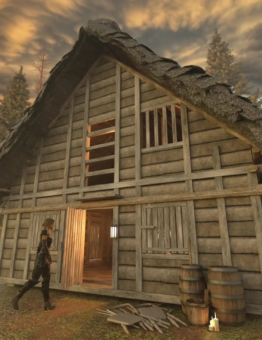 Timber Framed Houses 2_DAZ3DDL