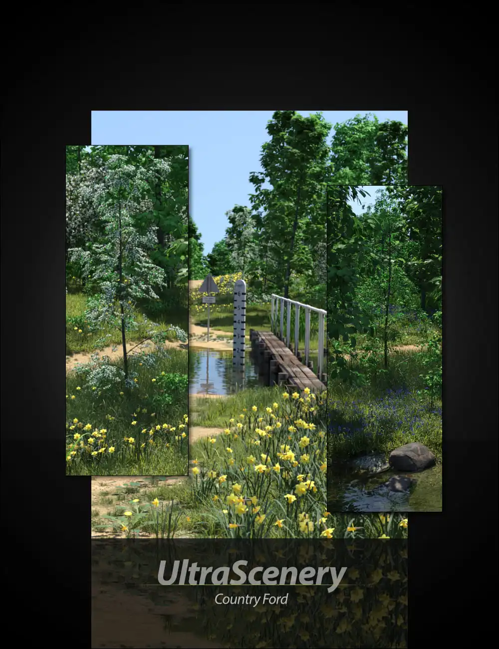UltraScenery – Country Ford_DAZ3DDL