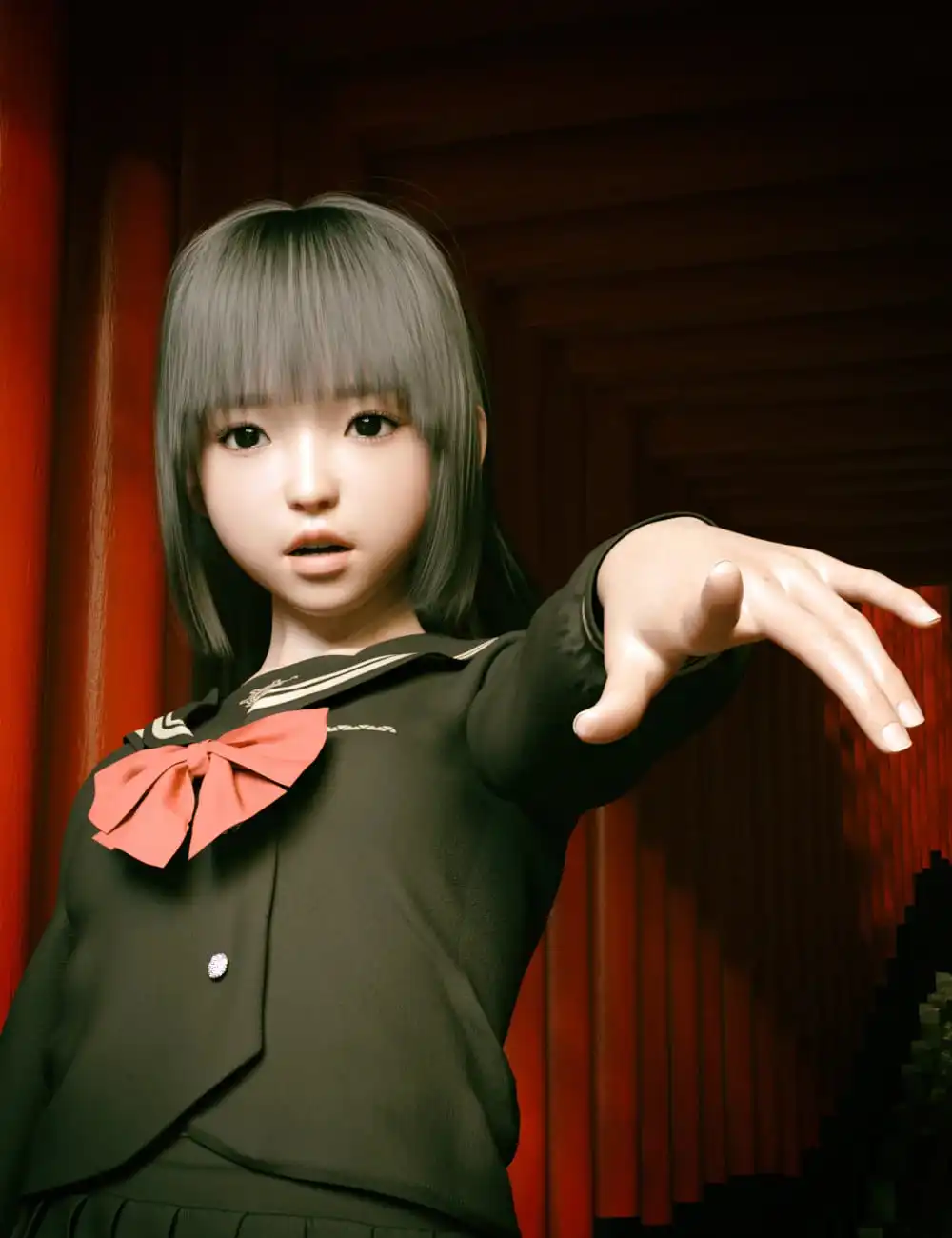Yui Remake Character and Hair for Genesis 8.1 Female_DAZ3DDL