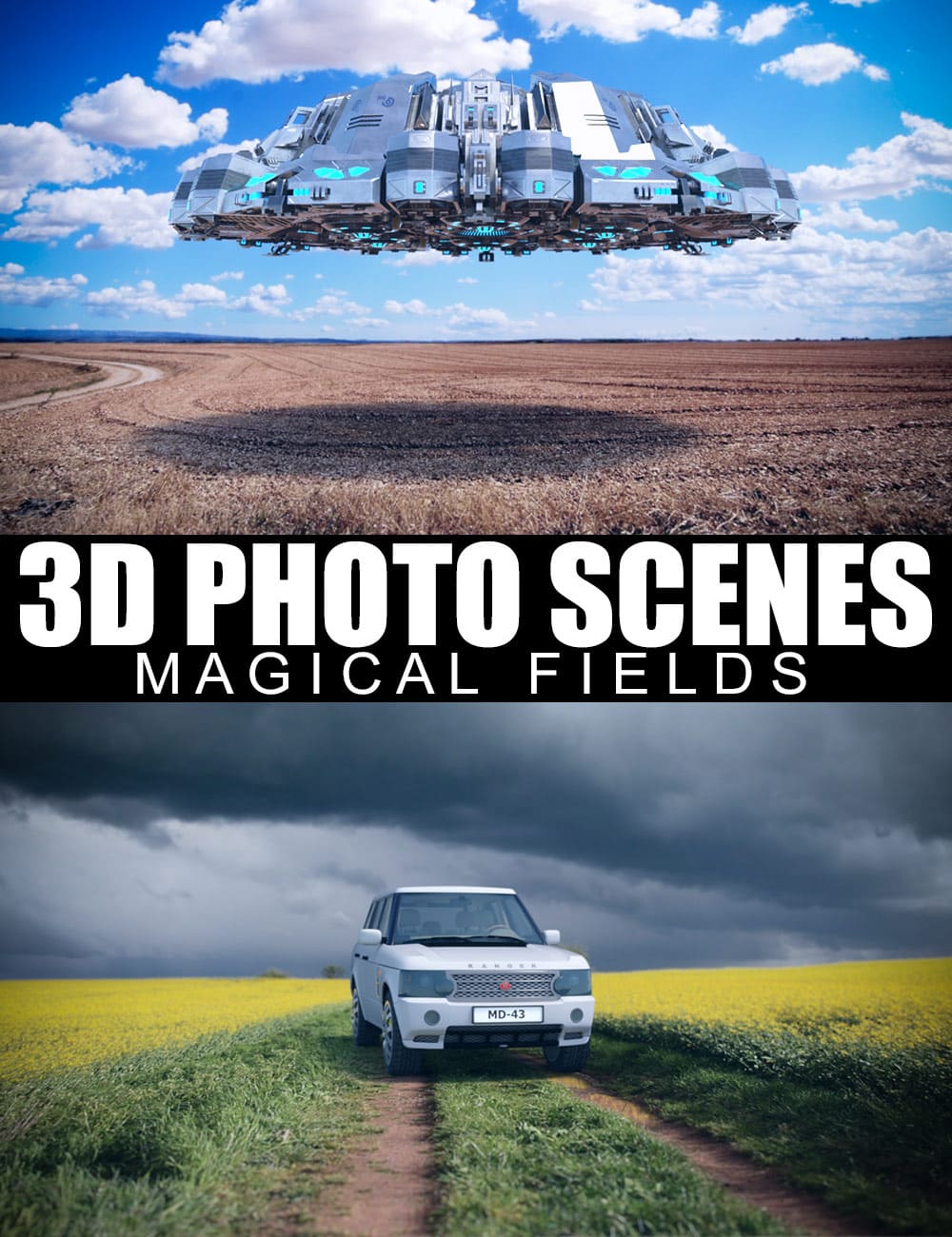 3D Photo Scenes – Magical Fields_DAZ3DDL