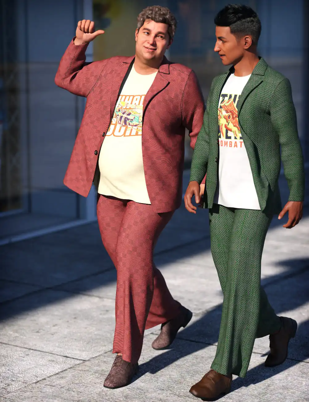 dForce Casual Suit Textures_DAZ3DDL