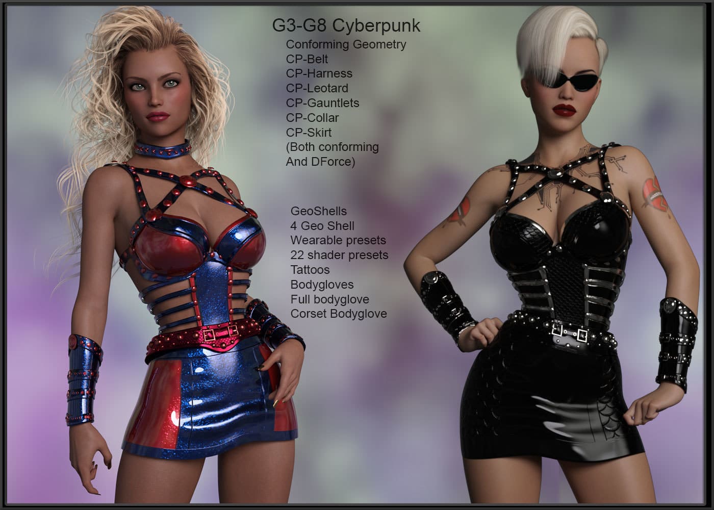G3-G8 Cyberpunk_DAZ3D下载站