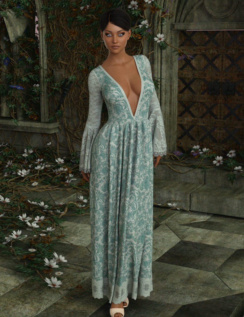 InStyle – dforce – Bohemian Dreams for G8F_DAZ3D下载站
