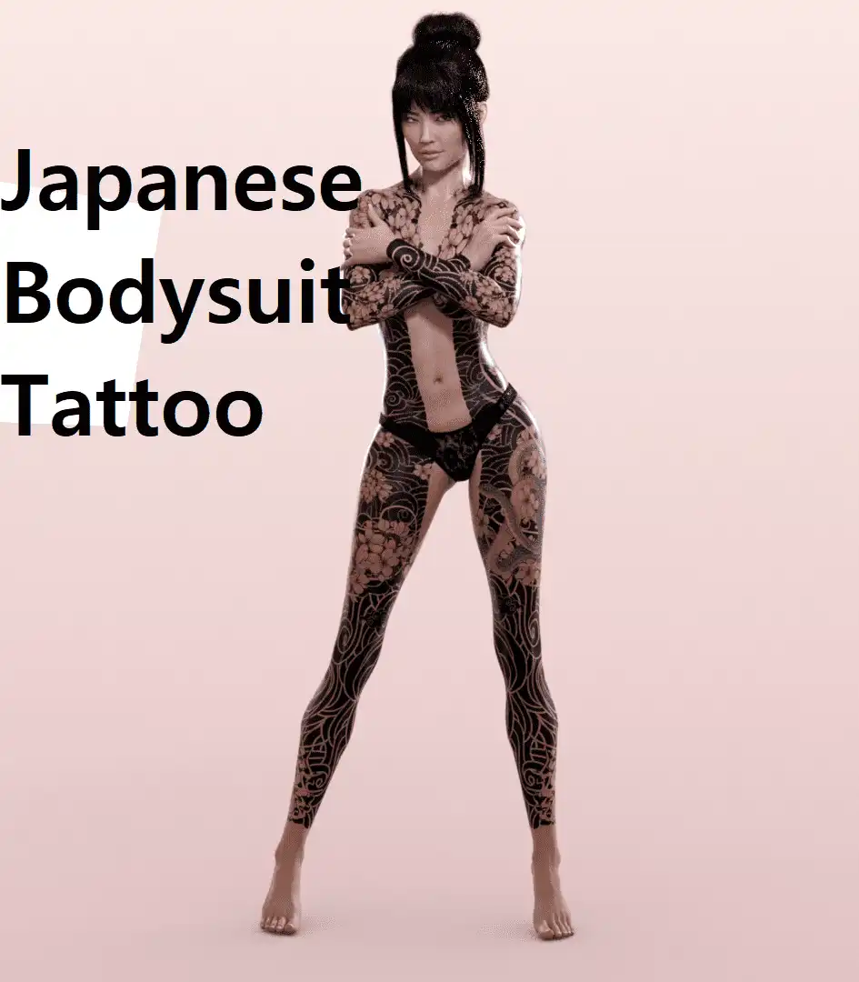 Japanese Bodysuit Tattoo for G8F_DAZ3DDL