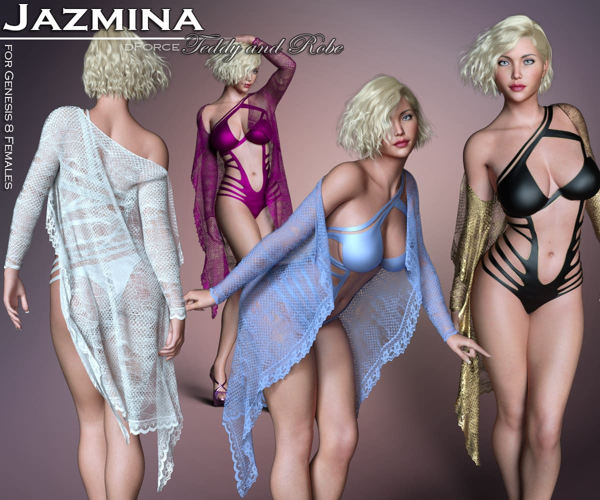Jazmina for Genesis 8 Females_DAZ3D下载站