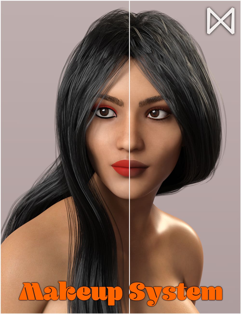 Makeup System for Genesis 8 Female_DAZ3D下载站