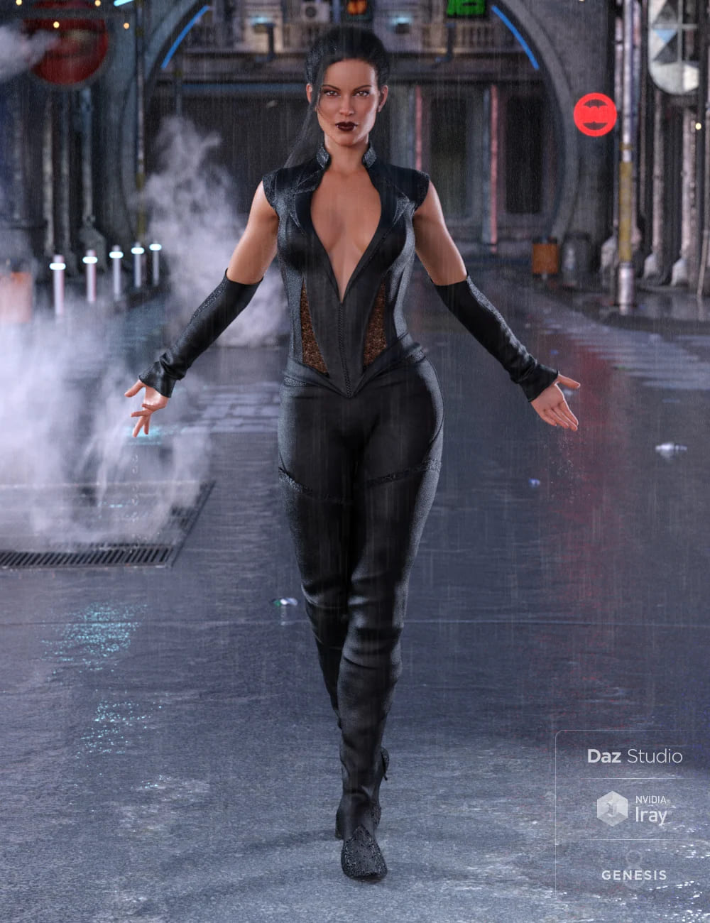 MayWeather Outfit for Genesis 8 Female(s)_DAZ3D下载站
