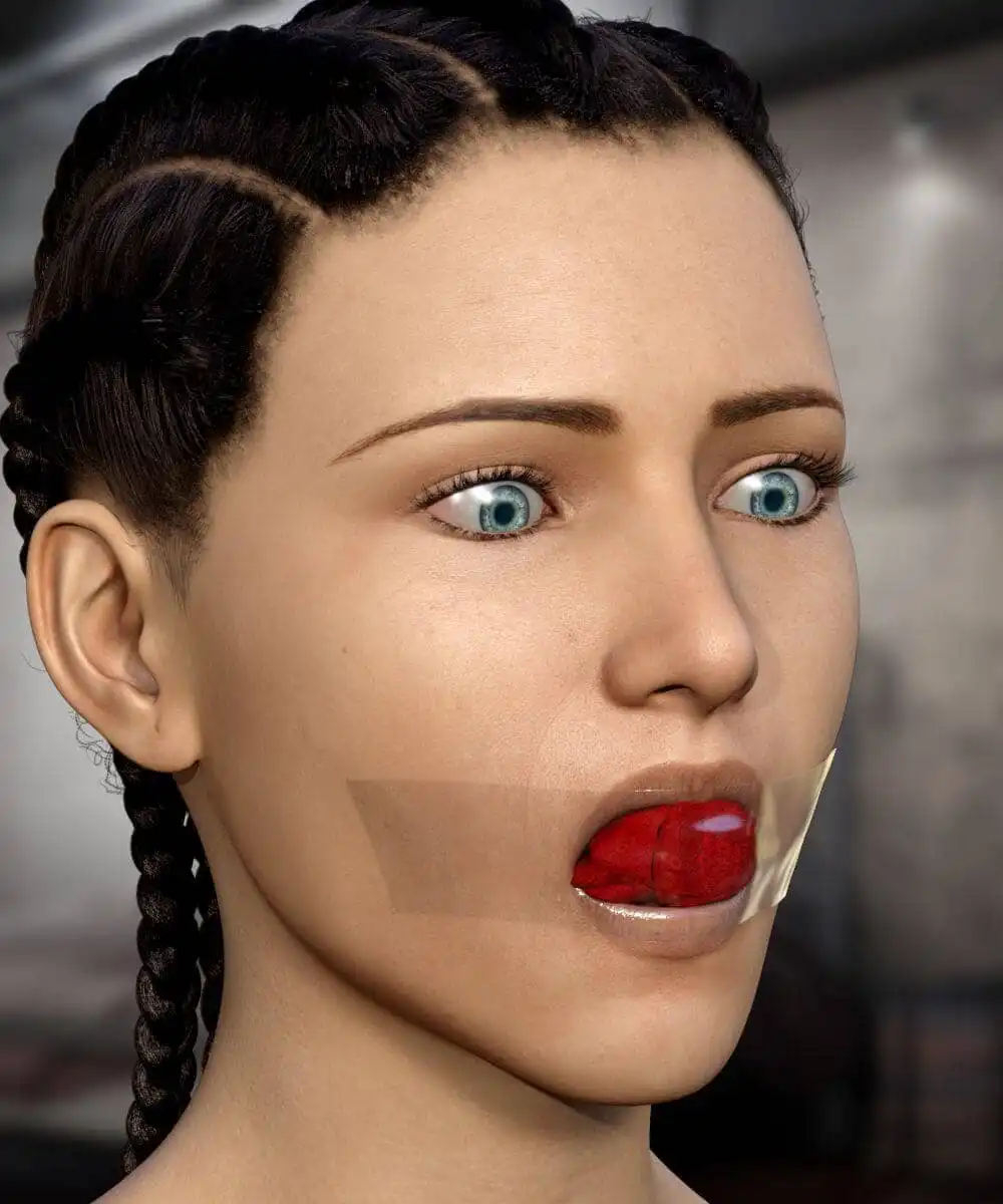 Panty Gag For Genesis 8 Female_DAZ3DDL
