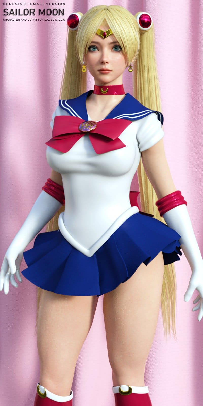 Sailor Moon For G8F_DAZ3D下载站