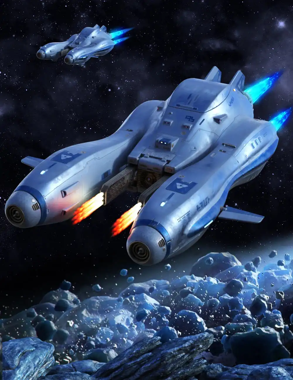 Sci-fi Artifact Jet_DAZ3DDL