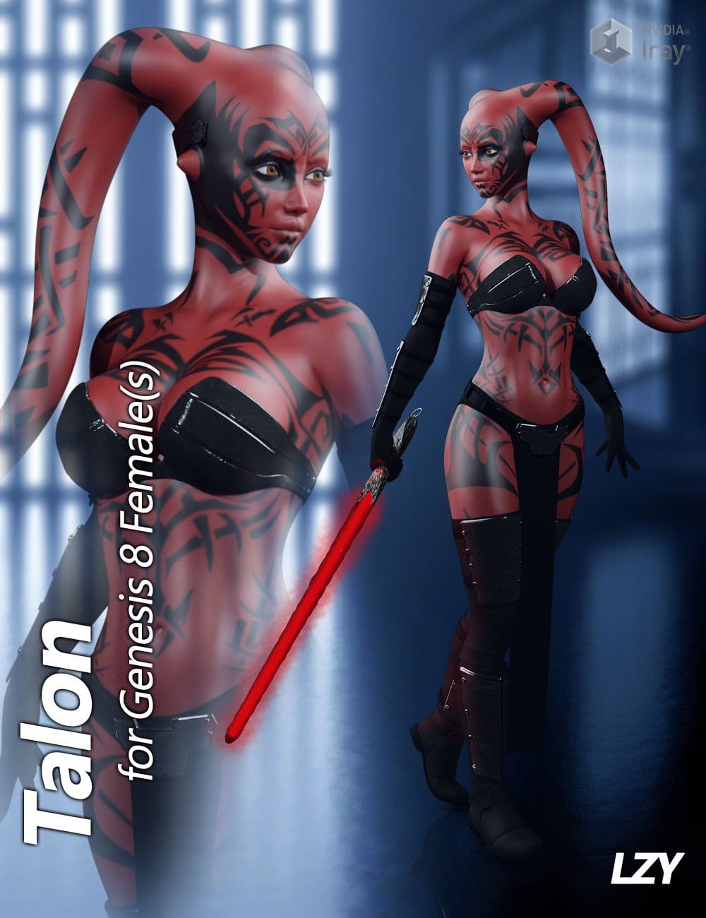 Talon for Genesis 8 Female_DAZ3D下载站