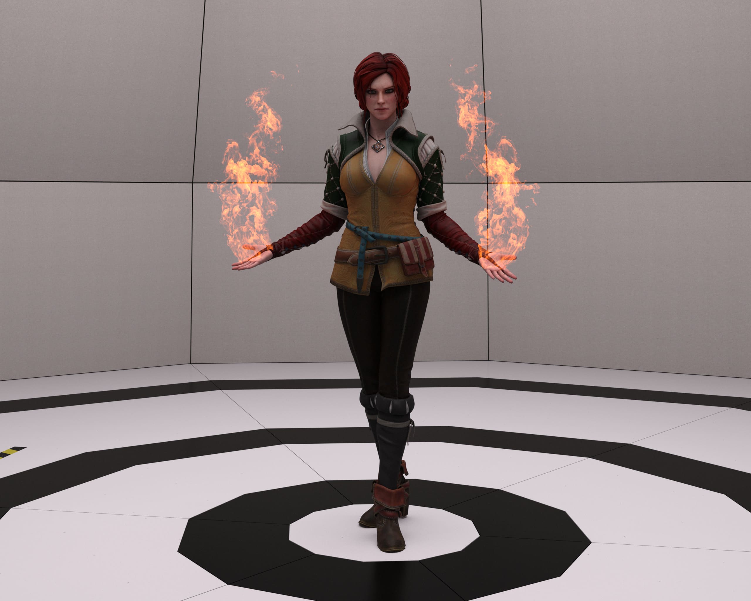 Triss Merigold for G8F and G8.1F_DAZ3D下载站