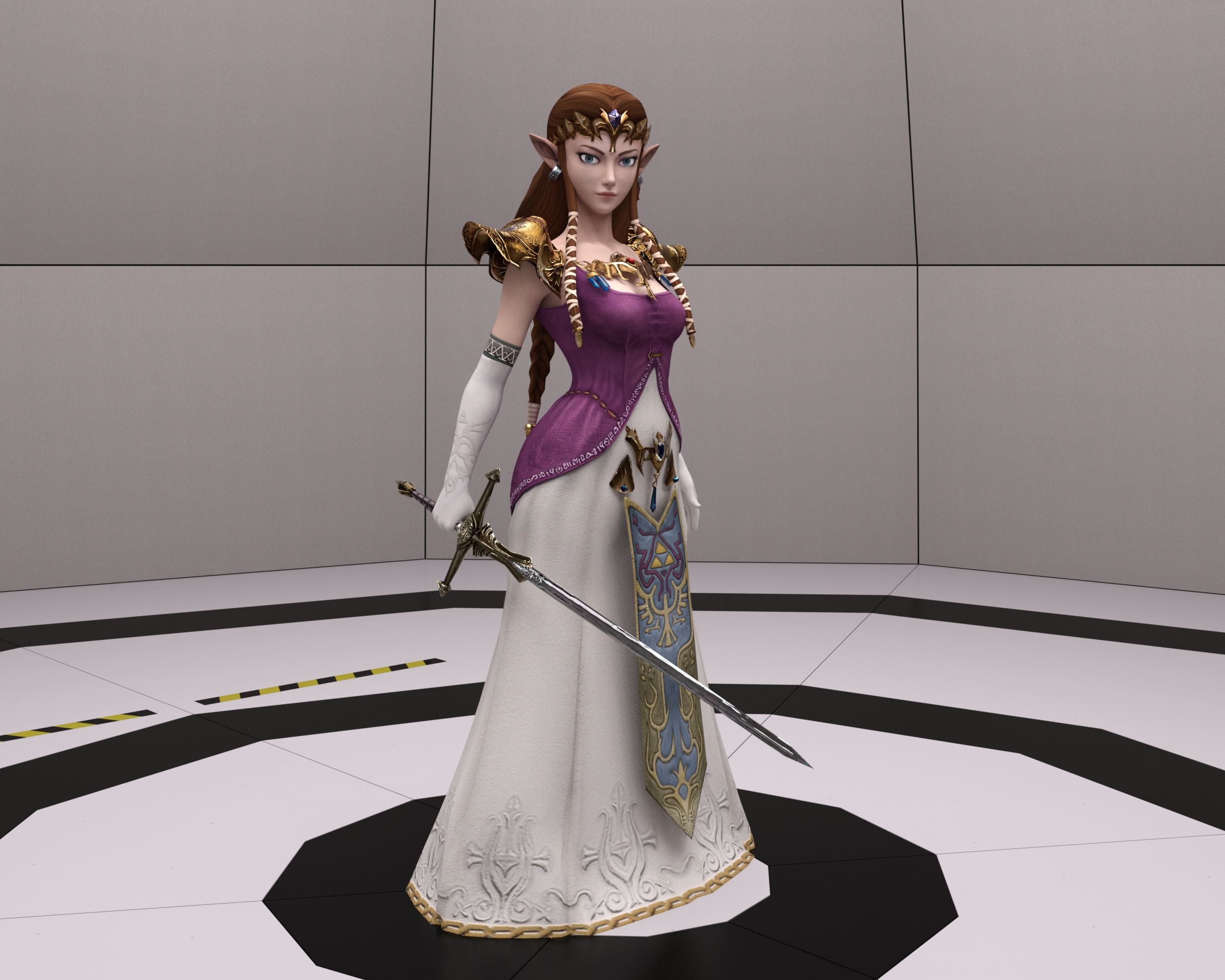 Twilight Princess Zelda for G8F and G8.1F_DAZ3D下载站