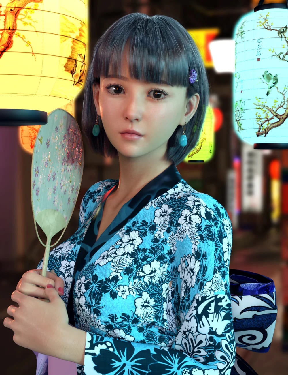 Vo Mieko for Genesis 8.1 Females_DAZ3D下载站