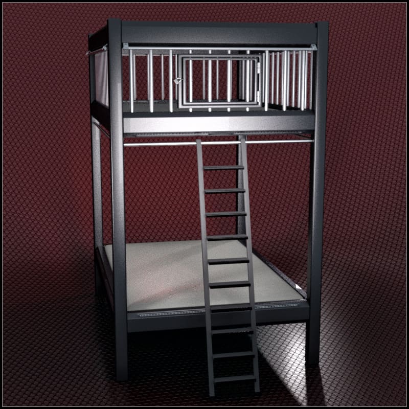 Cage Bed DS_DAZ3DDL