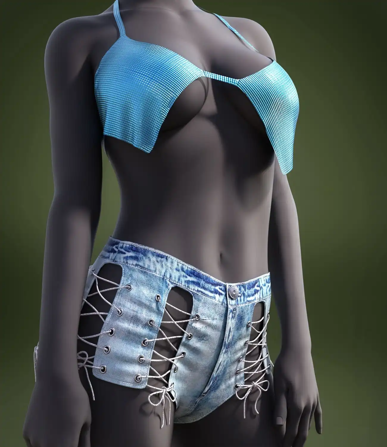 dforce Club Ladies outfit for Genesis 8 & 8.1 Female(s)_DAZ3D下载站