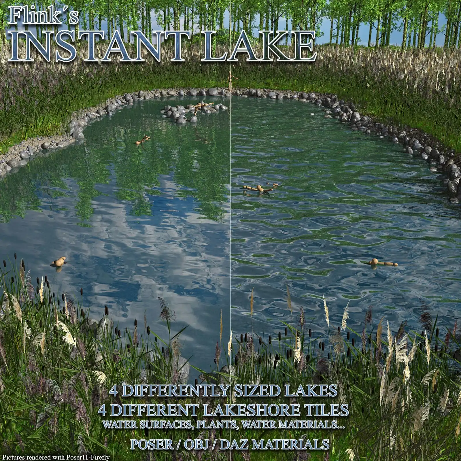 Flinks Instant Lake_DAZ3D下载站