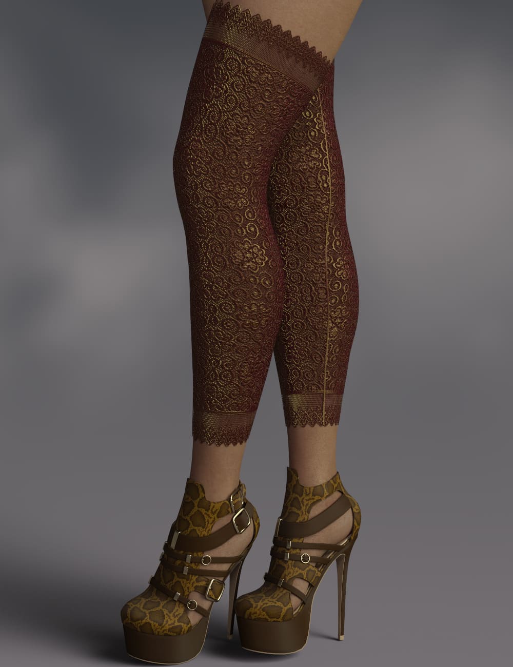 InStyle – Sylvia Heels and Pantyhose G8F_DAZ3DDL