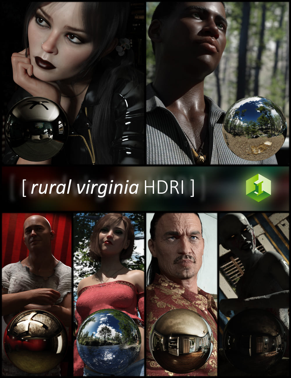Rural Virginia HDRI_DAZ3D下载站